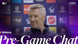 Craig Bellamy pregame media Round 5  Melbourne Storm  NRL [upl. by Littell]