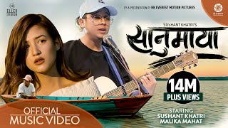 Sanu Maya  Sushant Khatri Ft Malika Mahat  Official Music Video [upl. by Malo]