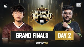 Deepavali BattleMania 2024  HINDI  Grand Finals D2  BGMI  Ft IQOO SouL Carnival 8Bit etc [upl. by Telfore]