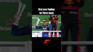 First podium for pierre gasly with Toro Rosso f1 formula1 pierregasly formula1edit f1malayalam [upl. by Eimac]