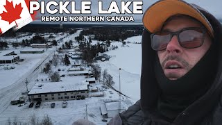 I Investigated one of Canadas Most Remote Northern Locations  Pickle Lake Sub Arctic Canada [upl. by Enelie]