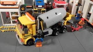 Lego 60018 Cement Mixer Review City [upl. by Beberg]