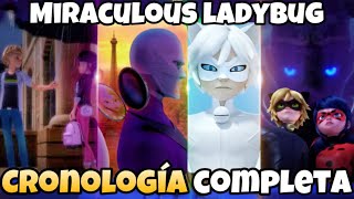 La CRONOLOGÍA COMPLETA de Miraculous Ladybug Temporadas 14 [upl. by Zetrom4]