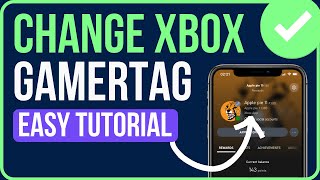 HOW TO CHANGE GAMERTAG ON XBOX APP 2024  How to Change Xbox Gamertag [upl. by Eelnodnarb]