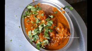 PUNJABI DHABA STYLE CHICKEN CURRY  TASTY CHICKEN CURRY street food [upl. by Eibber]