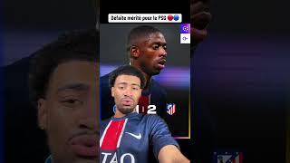 Défaite mérité pour le PSG vs Atletico Madrid 🤡 [upl. by Siulesoj]