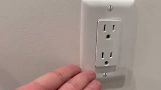 Legrand Pass amp Seymour Radiant Adjustable LED Night Light Outlet Review [upl. by Eckmann]