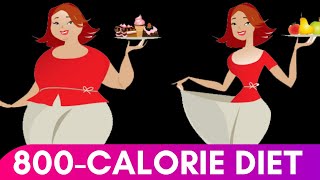 800 Calories Diet Plan For Weight Loss  800 Calorie Diet Benefits  Health Zone [upl. by Lorelei]