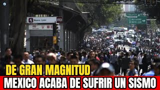 🛑 URGENTE  ACABA DE TEMBLAR MUY FUERTE Se Activan las Alarmas ASI VIBRA TODO MEXICO HOY [upl. by Anchie]