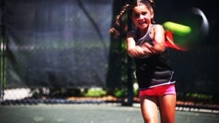 Unstoppable 9YrOld Tennis Prodigy [upl. by Shrier]