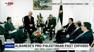 Image surfaces of Anthony Albanese meeting with late Palestinian president Yasser Arafat [upl. by Siubhan813]