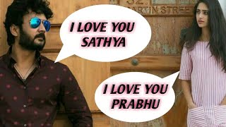 Nenjam pesuthe song in sathya 💗 prabhu version 👉💞👈 [upl. by Carbone]