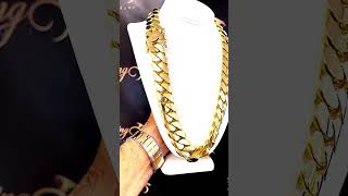 10K  765g  22mm  25” Cuban Link Chain [upl. by Pollitt966]