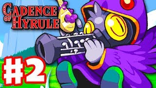 Cadence of Hyrule  Gameplay Walkthrough Part 2  Wizzroboe Boss Fight Nintendo Switch [upl. by Koy534]