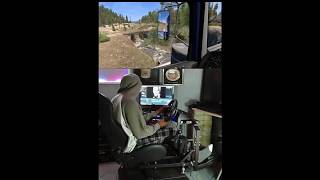 ATS  VR  MOTION SIM RIG gaming motivation vr truck roadtrip love games [upl. by Trudi]