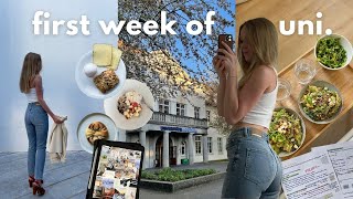 A realistic FIRST week of uni I Psychologie Studium Uniklinik amp What I Eat I REALISTISCHER UNI VLOG [upl. by Tijnar]