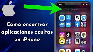 Cómo encontrar aplicaciones ocultas en iPhone [upl. by Eseeryt]