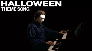 Michael Myers  Halloween Theme Song  VIDEO CLIP Piano amp Synth [upl. by Alael]