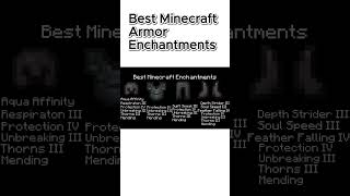 Best minecraft enchantments [upl. by Saref]