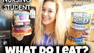 Nursing Student DIET What Do I Eat  Holley Rojek [upl. by Narud]