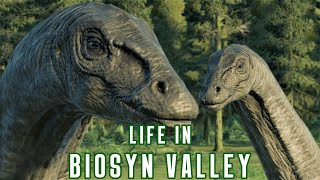 APATOSAURUS Life in Biosyn Valley Episode 20 4k  Jurassic World Evolution 2 [upl. by Laenahtan]