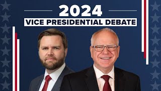 LIVE 2024 vice presidential debate preshow [upl. by Suoivatra110]