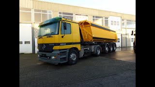 MercedesBenz 1843 LS with trailer Minerva 2000DG [upl. by Eanad862]