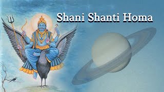 Shani Gochar Saturn transit Spl Shani Shanti Homa [upl. by Adna]