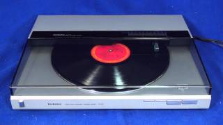 Technics SL Dl5 functional demo [upl. by Rehpotsyrhc229]