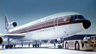 Lockheed L1011 TriStar Promo Film 2  1970 [upl. by Atinav]