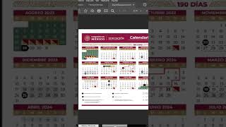 Calendario Escolar SEP 20242024 [upl. by Asilram]