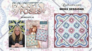 Pocket Full of Posies Workshop 1 with Judy Niemeyer [upl. by Alahs]