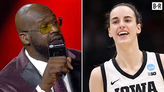 Shaq on Caitlin Clark Best female collegiate player ever  Inside the NBA [upl. by Branca]