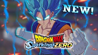 NEW VEGITO BLUE Sparking Zero Gameplay 🔥 [upl. by Heise]