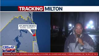 Kirstin Garriss Hurricane Milton Coverage [upl. by Eldon]