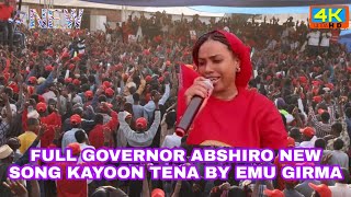 Governor Abshiro New Full song quotKayon Tenaaquot by Emu Girma amp Wakala Jarso performed Live [upl. by Studnia873]