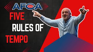 Joe Osovet Head Coach  Heritage HS  5 Rules of Tempo [upl. by Cassady]