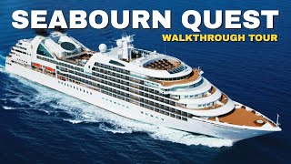 Seabourn Quest  Full Ship Walkthrough Tour  4K  2024 [upl. by Hiltner]