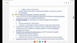 Epecial de INTERVENCIÓN T52 Desarrollo del procedimiento de apremioTema esquema [upl. by Adnama193]