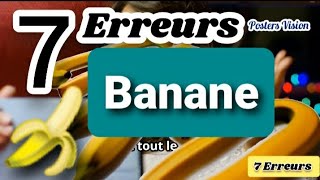 8 erreurs à éviter avant de manger les Bananes Astuces cuisine Conservation de fruits Recette Mixée [upl. by Bolitho564]