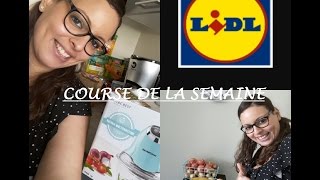 Mes courses de la semaine  2 à LIDL [upl. by Eolande366]