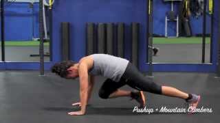 Pushup  Mountain Climbers  Reign Fitness amp Performance [upl. by Samuela988]