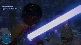 Rey and Finn Vs Kylo Ren  LEGO Star Wars The Skywalker Saga Gameplay [upl. by Helgeson235]