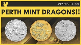 Perth Mint LUNAR DRAGONS  2024 Bullion [upl. by Ivy544]