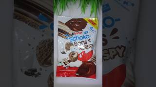 Kinder schoko bons crispy or king egg boxshort ytshorts viralvideo [upl. by Cl]