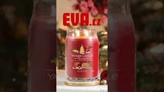 Velké vánoční svíčky Yankee Candle se 2 knoty [upl. by Adiaj]