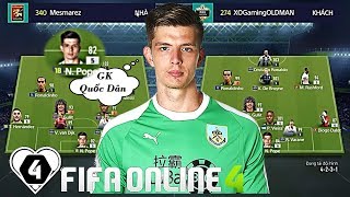 FIFA ONLINE 4  quot GK QUỐC DÂN quot N Pope Lên Đồng Khiến HOÀ ZD Phải KHÓC THÉT  SGFC CUP 1 Vòng 18 [upl. by Necyla]