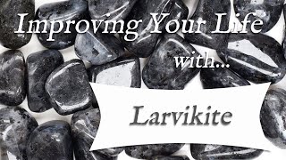 LARVIKITE 💎 TOP 4 Crystal Wisdom Benefits of Larvikite Crystal  Stone of Magic [upl. by Anaela]