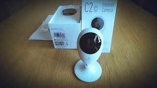 Unboxing Ezviz C2c Internet Camera regalo di Fastweb [upl. by Alin]