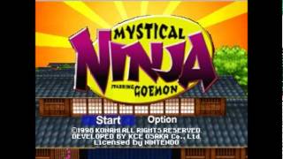 Mystical Ninja Starring Goemon OST 08  Oedo Town  First Start [upl. by Sardse]